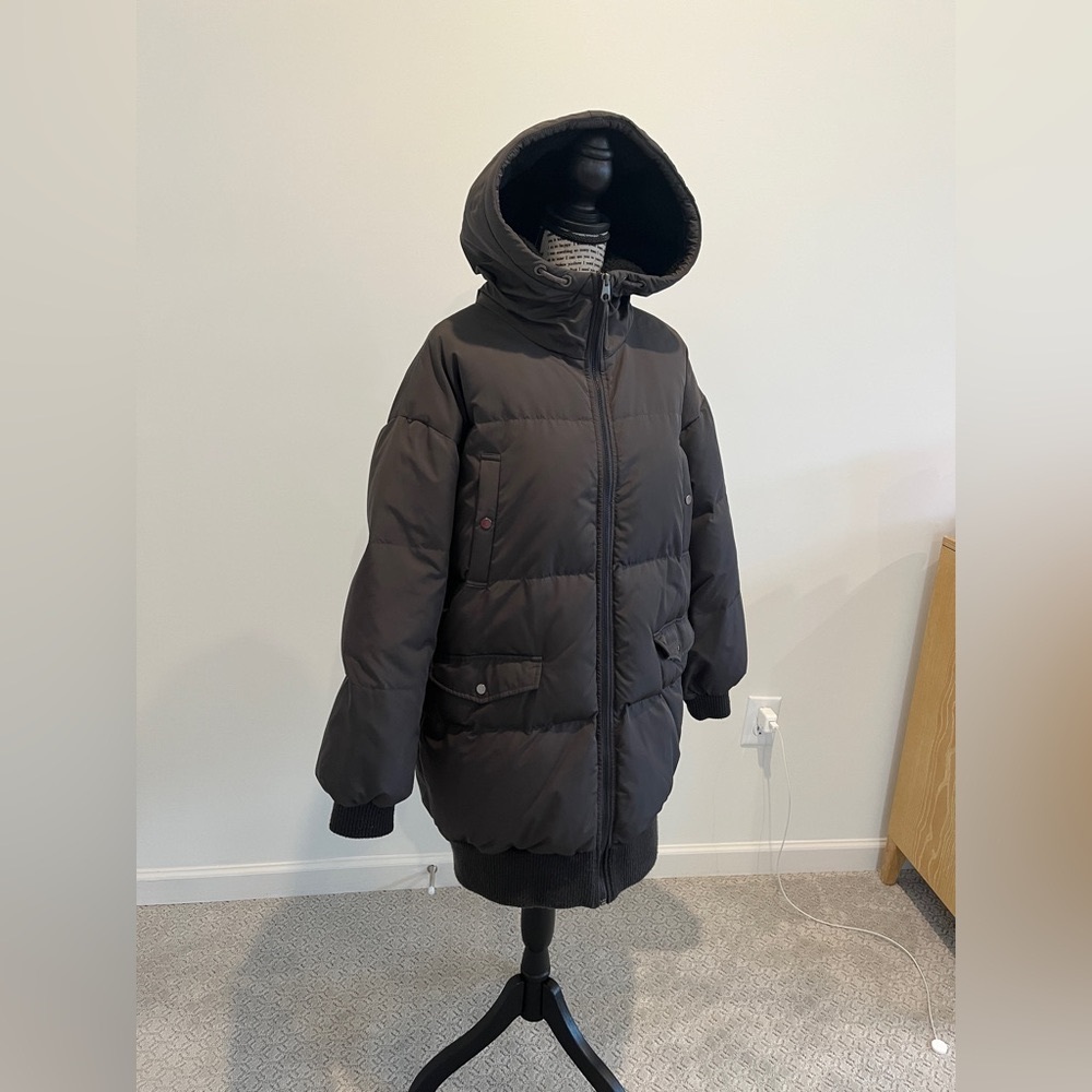 Winter duckdown loose fit puffer